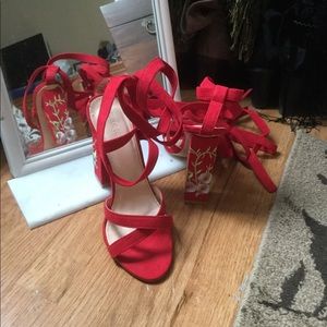 public desire red heels